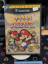 Paper Mario: The Thousand-Year Door (Nintendo, 2004) Excellent Disc - Complete 
