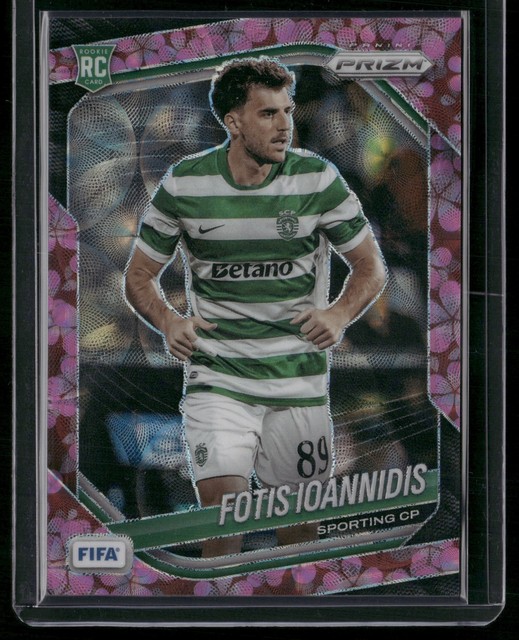 Fotis Ioannidis 2025 Panini Prizm FIFA #286 Choice Plum Blossom /8