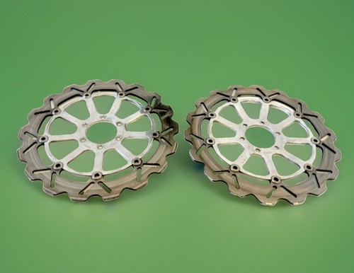 Ducati 748 996 998 ST3 916 S4R S4 320mm Braking Front Brake Wave Rotors Discs