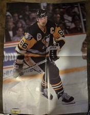 Mario Lemieux/Jaromir Jagr Double Sided Poster Pittsburgh Penguins NHL