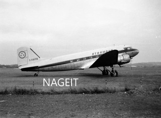 ORIG LARGE Aircraft Negative G AMRB DC 3 STARWAYS C1956 #5083