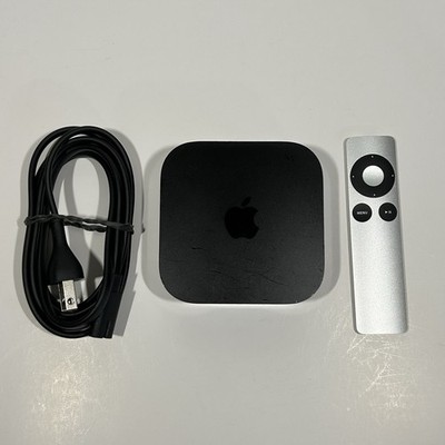 Apple TV 4K 3rd Gen. 128GB (Model A2843, Black, Wi-Fi + Ethernet) - Remote A1294