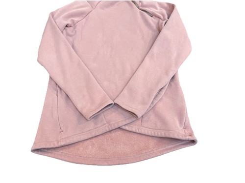 ATHLETA Cozy Karma Asym Felpa Abito Tunica S Alto Blush Rosa - Foto 5 di 9