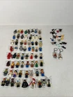 Huge Lot Lego Minifigs Over 60 Various Type: Ninjago, Star Wars, City Etc.