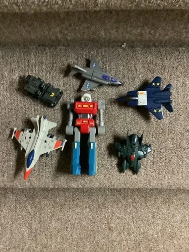 Vintage Bandai Super Go bots gobots lot of 5 loose Cy-Kill Leader 1 etc 1980’s