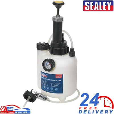 Sealey VS820 Brake & Clutch Bleeding System 2.5L – Garage Bleeder Tool - Image 1 of 4
