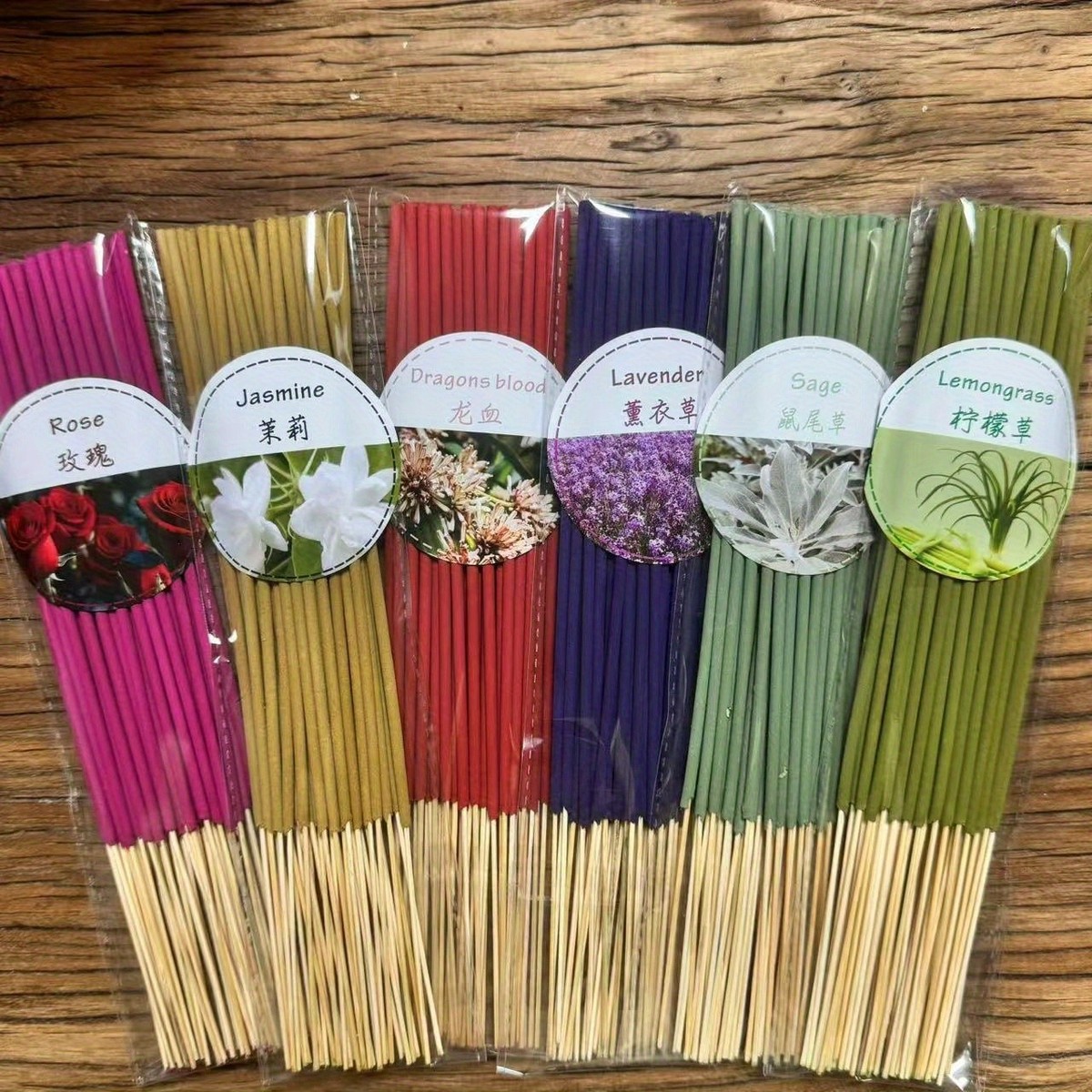 126 Incense Sticks 11" Bulk Pack Wholesale Hand Dipped Mix Match Variety Lot USA