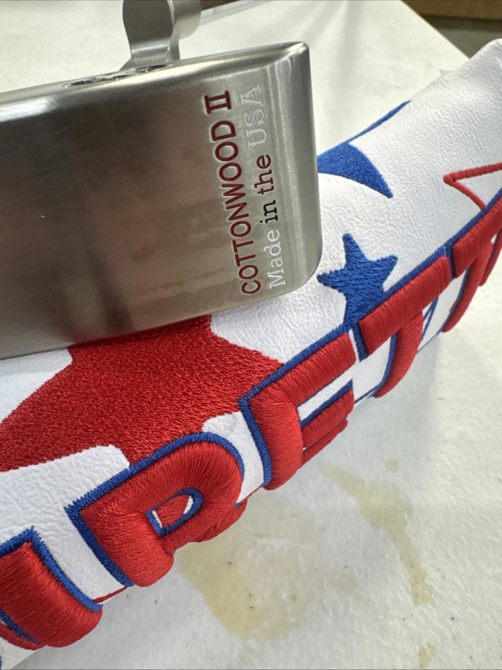 PIRETTI COTTONWOOD II MILLED PREMIERE SERIES PLUMMERS NECK PUTTER 36" 365g - Image 3 of 4