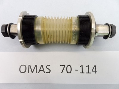 OMAS 70-114 (Italienisches Gewinde / Titan Achse) Innenlager / NOS Fahrrad.11