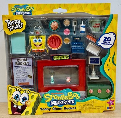 Teeny Tinies: SpongeBob Schwammkopf - Chum Bucket Mini Spielset **brandneu**