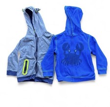   Gymboree blue  grey hoodies Size 5 years  