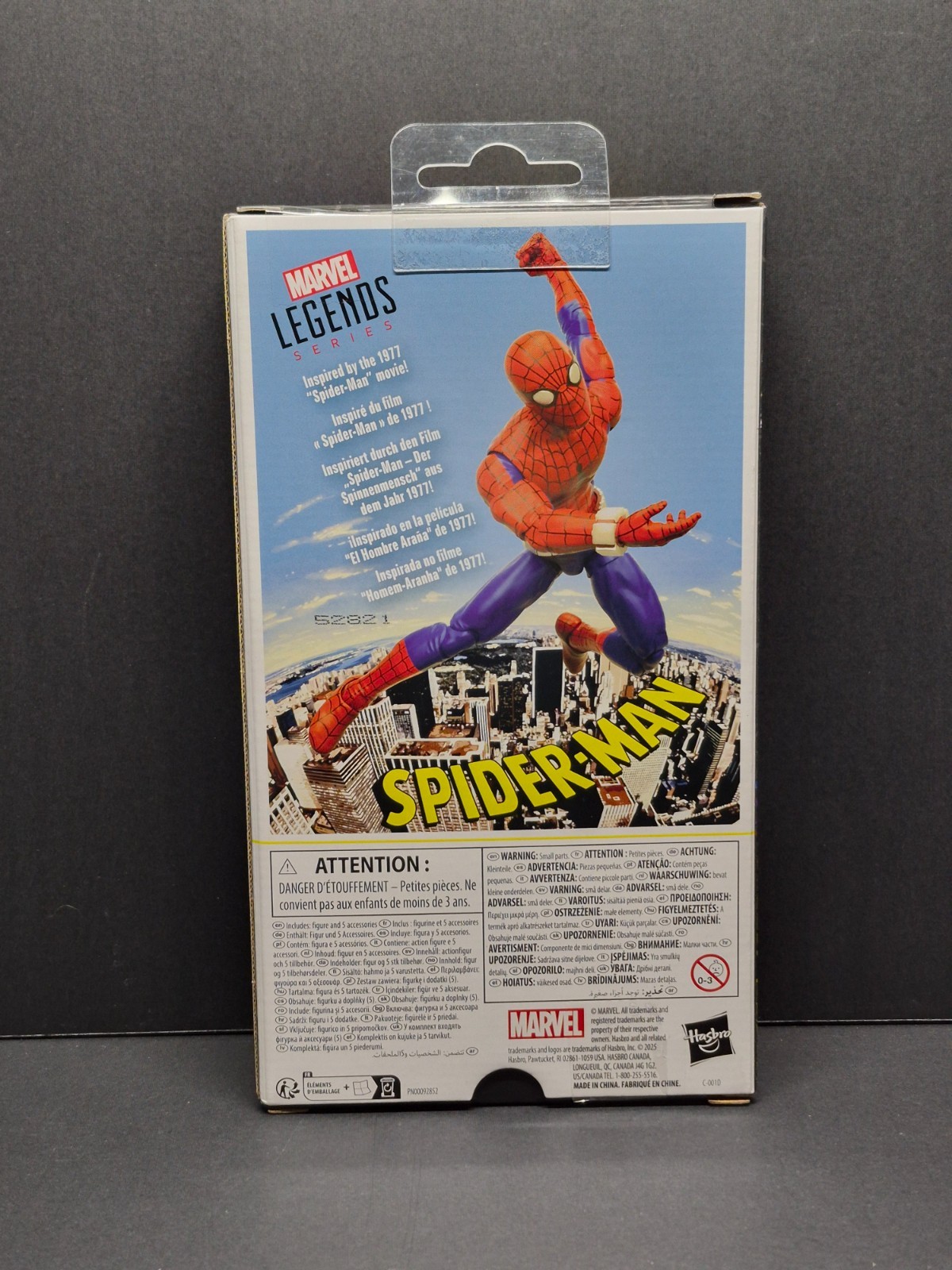 Hasbro Marvel Legends Spider-man '77 action figure (2025), brand new!