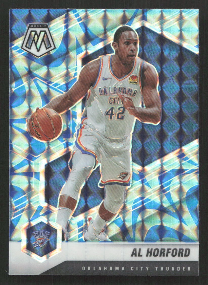 2020-21 Panini Mosaic Al Horford Mosaic Reactive Blue #191 Card