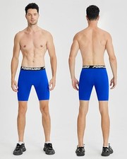 4 Pack Compression Shorts with Pocket Men Sports Workout Performance Athletic