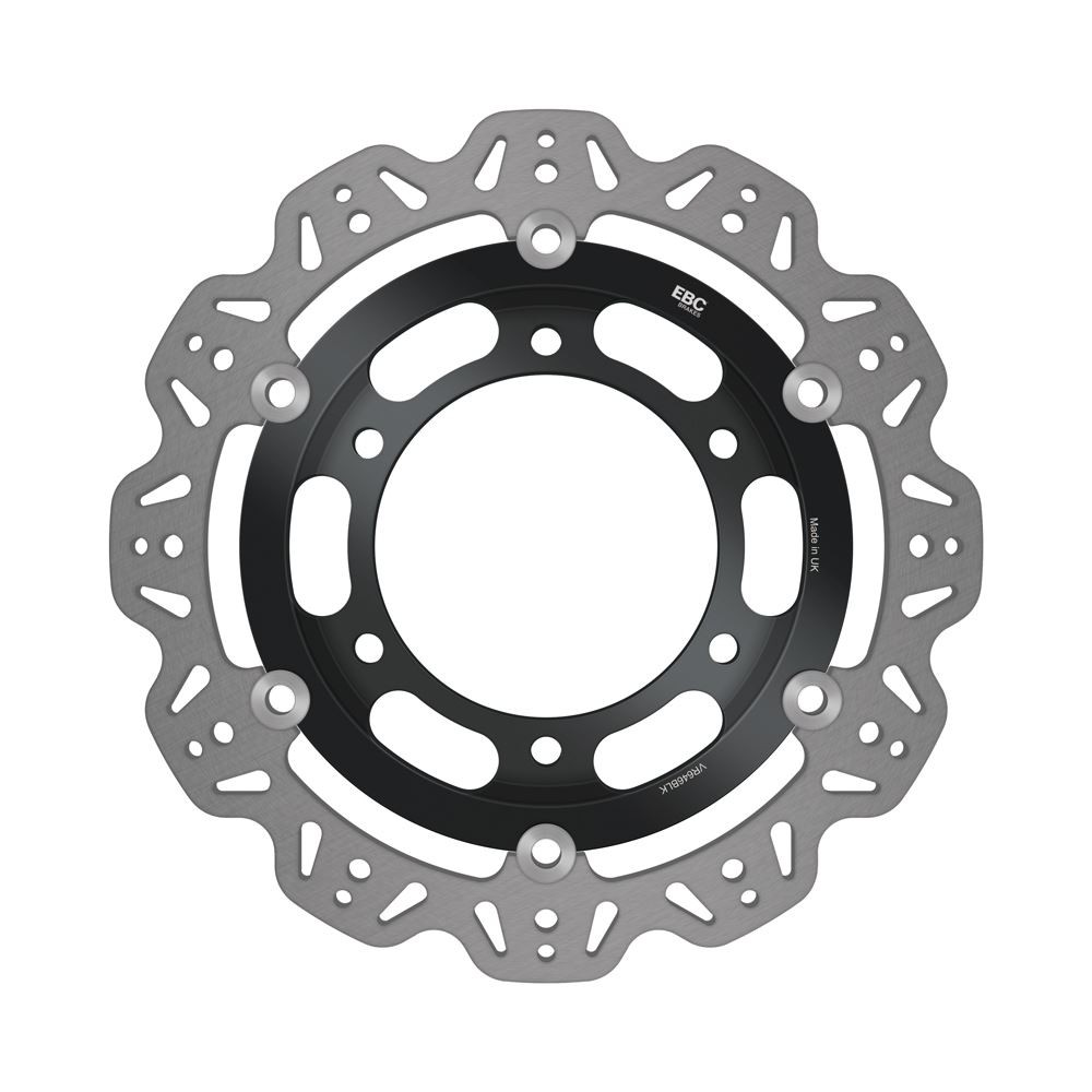 EBC Float Vee Rotor FR BLK Hub FRHS for Triumph Trophy 900 -E 3 cyl 1992 - 1993