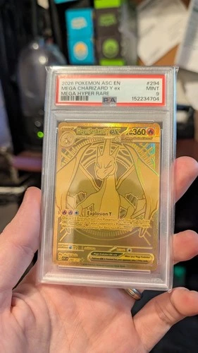 Mega Charizard Y Ex #294 Ascended Heroes PSA 9