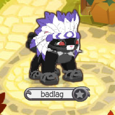 RARE Item Monday Headdress Animal Jam Classic / Account / Blackout / Spikes