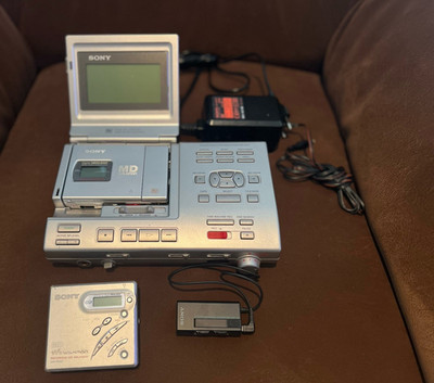 Sony MZ-R5ST /Walkman MZ-R500 Silber Blau
