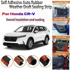 Weather Draft Wind Noise Reduction c For Honda CR-V Door Rubber Sealing Strips