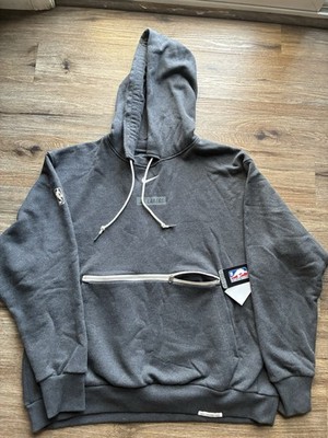 Nike Engineered NBA Los Angeles Lakers Grey Pullover Hoodie Men s Size 2XL NWT