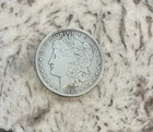 1885-O Morgan Silver Dollar Coin With Clear Liberty Band