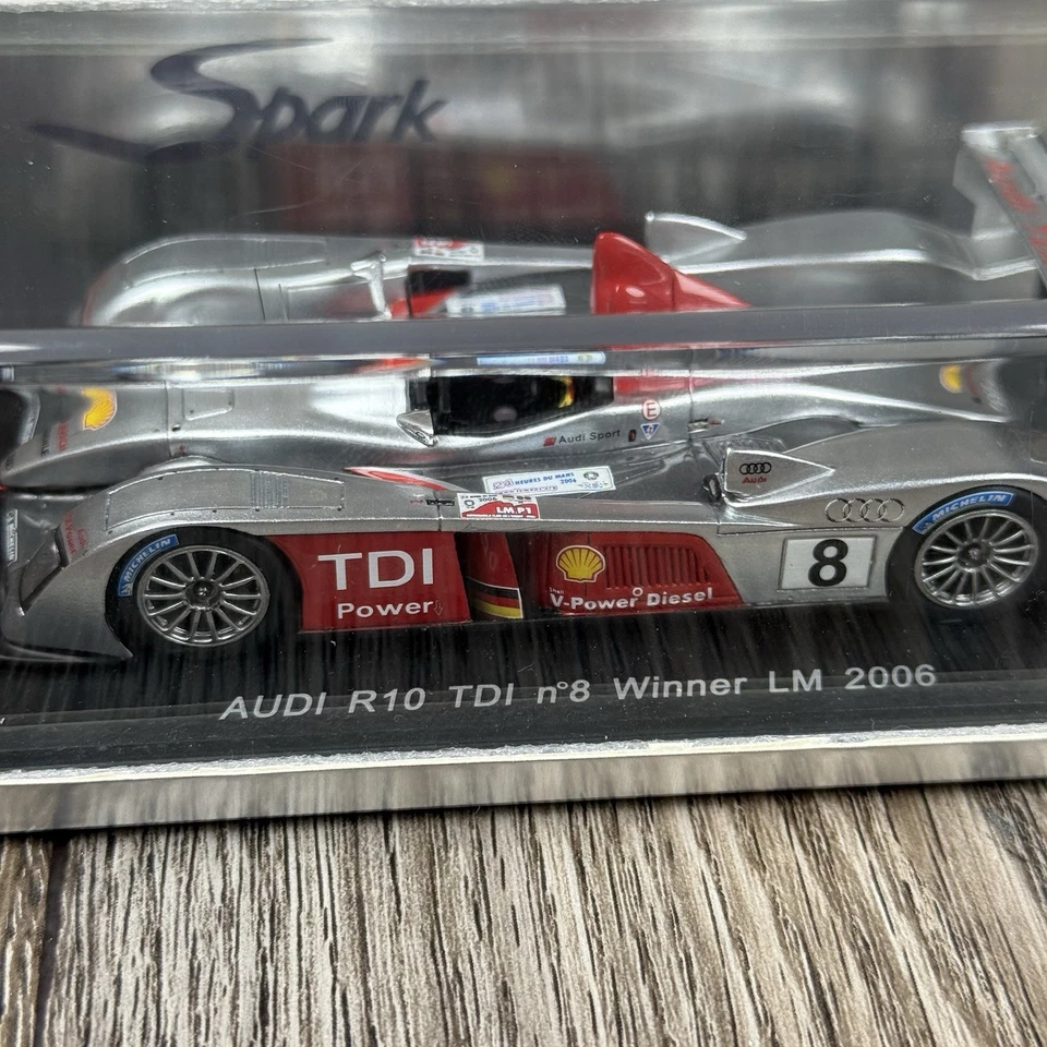 Model Minimax Auto Spark 1/43 Audi R10 TDI #8 Winner Le Mans 2006 , M.Werner - Image 3 of 4