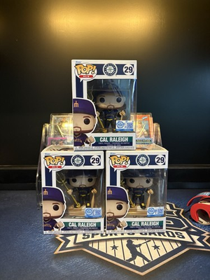 #ad #ad Funko Pop MLB: Seattle Mariners Cal Raleigh #29 T Mobile Park Exclusive $40.00