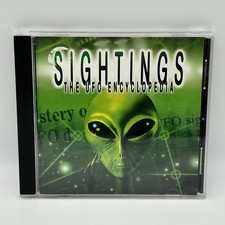Sightings The UFO Encyclopedia PC, CD-ROM, 1998, Paramount 