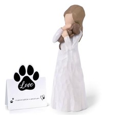 Pet Memorial Gifts: Angel Figurine Ornament for Loss of Dog, Sympathy Gift