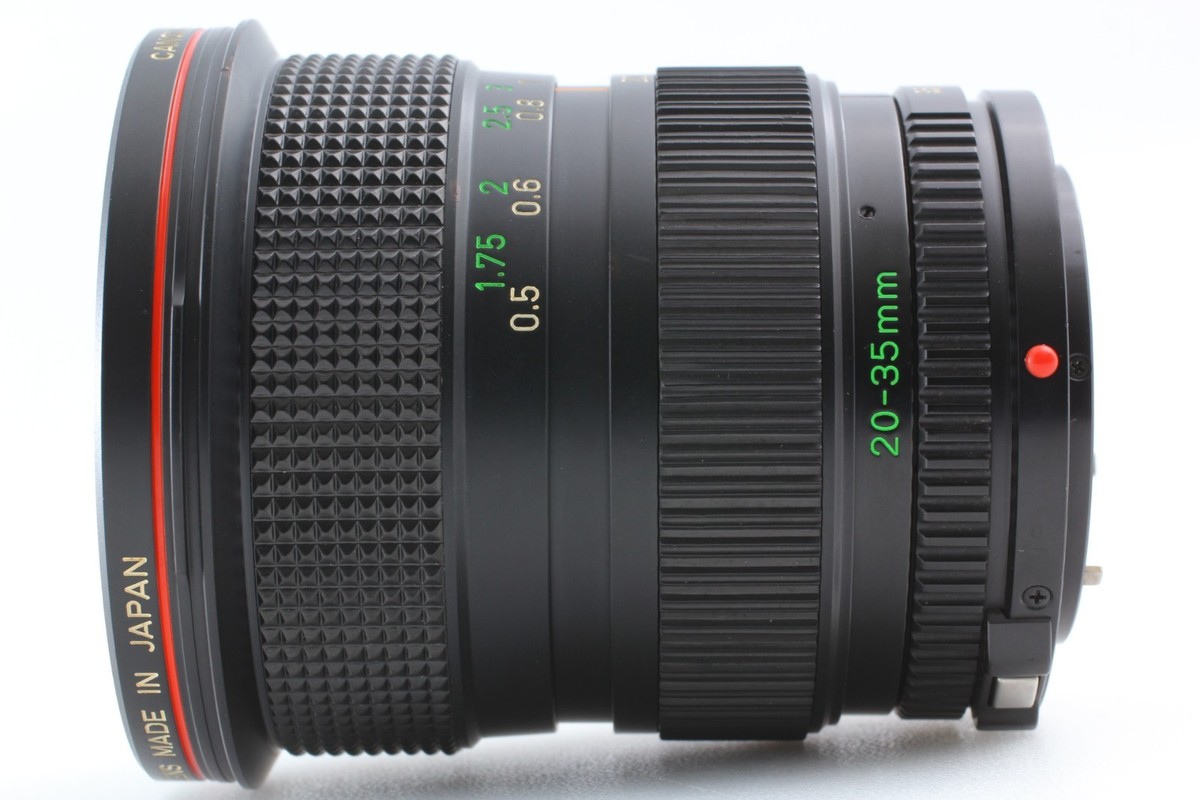 NEAR MINT 】 Canon New FD 20-35mm f/3.5 L MF Zoom Lens NFD