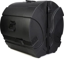 Humes & Berg Enduro Pro Foam-lined Bass Drum Case - 16" x 20" - Black Sparkle