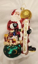 Christopher Radko Home Base Glass Ornament 1015608