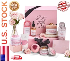 Spa Gifts for Women Bath Gift Baskets Relaxing Spa Self Care Gift for Mom, Xmas