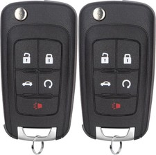 Key Fob Replacement Ignition Vehicles Compatible with 2010-2016 Equinox Sonic/ 2