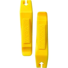 Compact & Lightweight Yellow Tire Lever Set for Cycling Essentials - 2 Pack