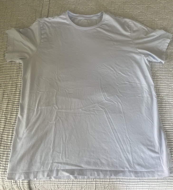 Pre-owned Men’s Bombas Light Blue Tshirt Size: XL