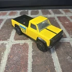 Vintage Tonka Racing Team Yellow Pick-up Truck Steel Diecast Toy Truck