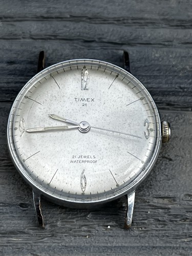 Vintage Timex 21 Jewel Watch. Serviced And Running. No Band - Image 1