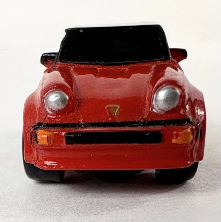 1987 Micro Machines Galoob Red And Black Porsche 911 Convertible 1:160 LOOSE CAR - Image 3 of 4