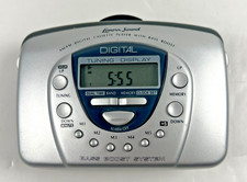 Lenox Sound 1135 Bass Boost FM/AM/Cassette Player Tested Works Compact Portable