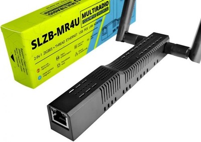 SMLIGHT SLZB-MR4U Quad-Radio-Gateway, Zigbee, Thread, Matter, USB-Passthrough,