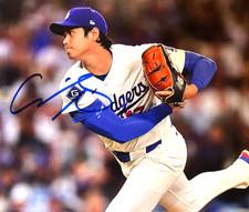 SHOHEI OHTANI Signed DODGERS 8x10 Authentic O...