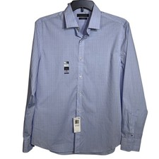 Tommy Hilfiger Men's TH Flex Stretch Slim-Fit Dress Shirt 16.5 34-35 85