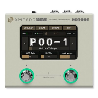 Hotone Ampero Mini Vanilla Amp-Modeler Effektgerät
