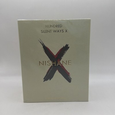 Hundred Silent Ways X by Nishane Extrait De Parfum Spray 3.38 oz for Men SEALED*