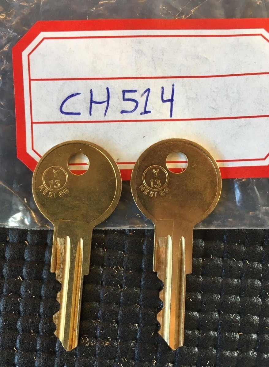 CH514 KEY 2 NEW KEYS FOR TOOL BOX KEY CODE CH514 | eBay