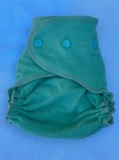 Loveybums Medium Key Lime Wool Jersey Cover . Fit 9-22 lbs