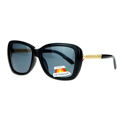 Womens Polarized Sunglasses Square Rectangular Designer Fashion Shades