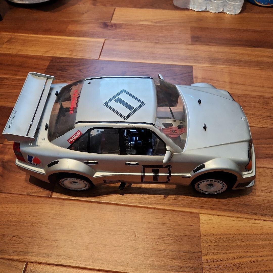 Kyosho 1/10 Scale Benz RC Engine car Radio control Vintage Rare F