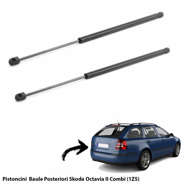 2 Gasfedern StoßDäMpfer Heckklappe Kofferraum Skoda Octavia II Combi (1Z5)-image